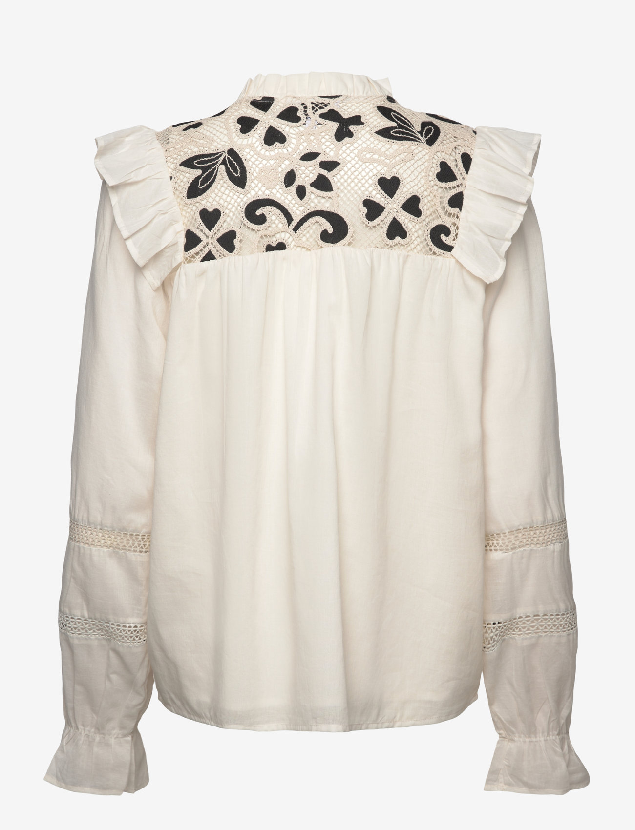 Noella - Salba Blouse - langärmlige blusen - ivory - 1