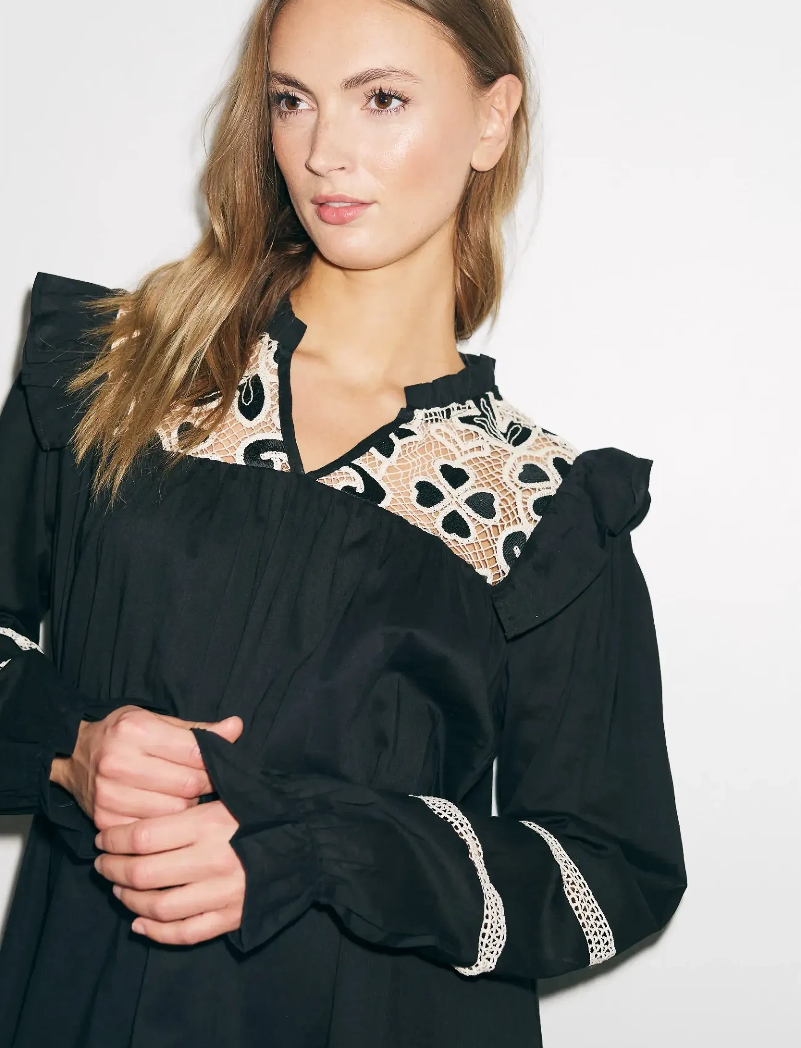 Noella Samo Dress, M, Black, Kjoler > Kort Kjole, Dame