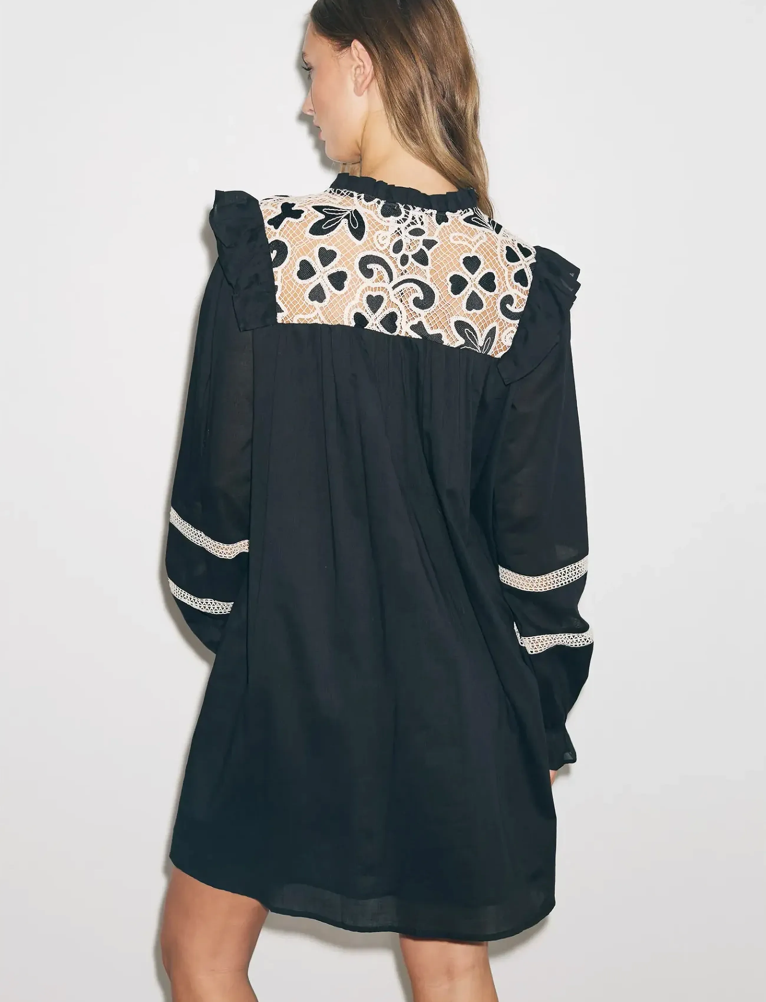 Noella - Samo Dress - konfirmatsioon - black - 3