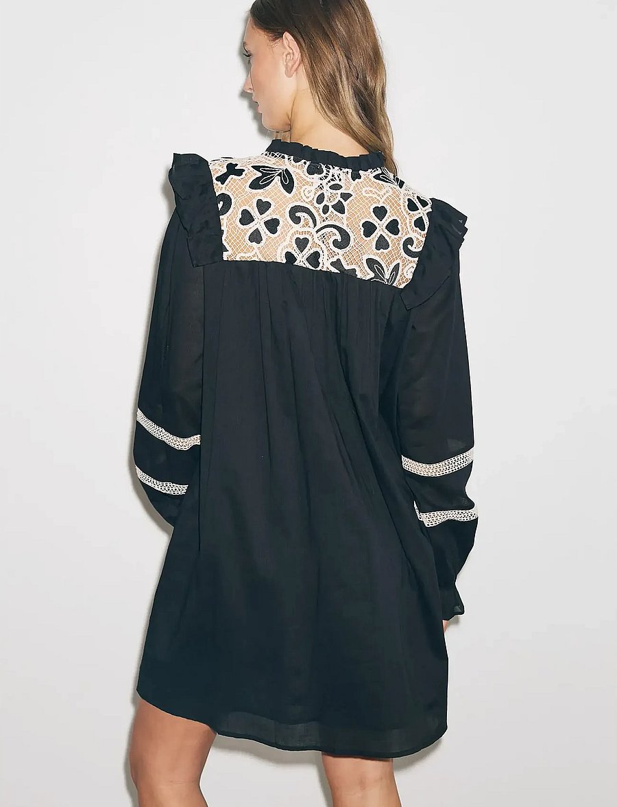 Noella - Samo Dress - konfirmation - black - 3