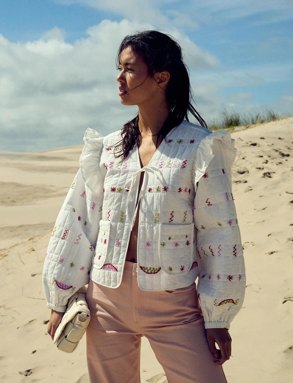 Noella - Skye Jacket - efterårsjakker - ivory - 0