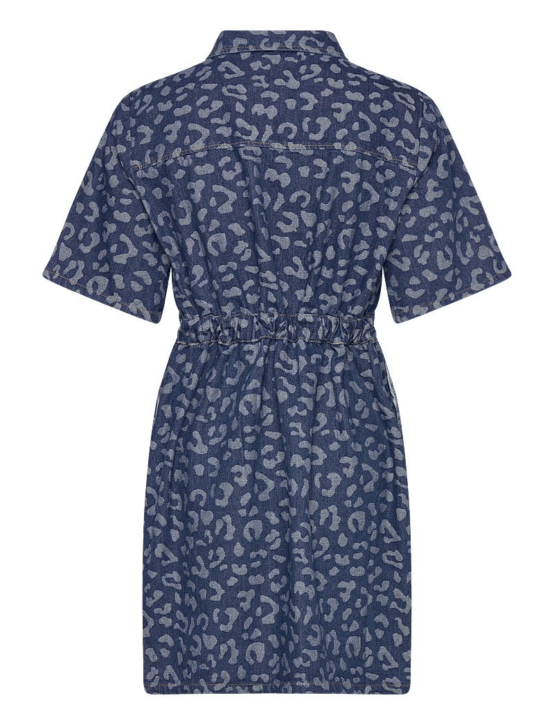 Noella - Benita Dress - shirt dresses - mid blue wash - 2