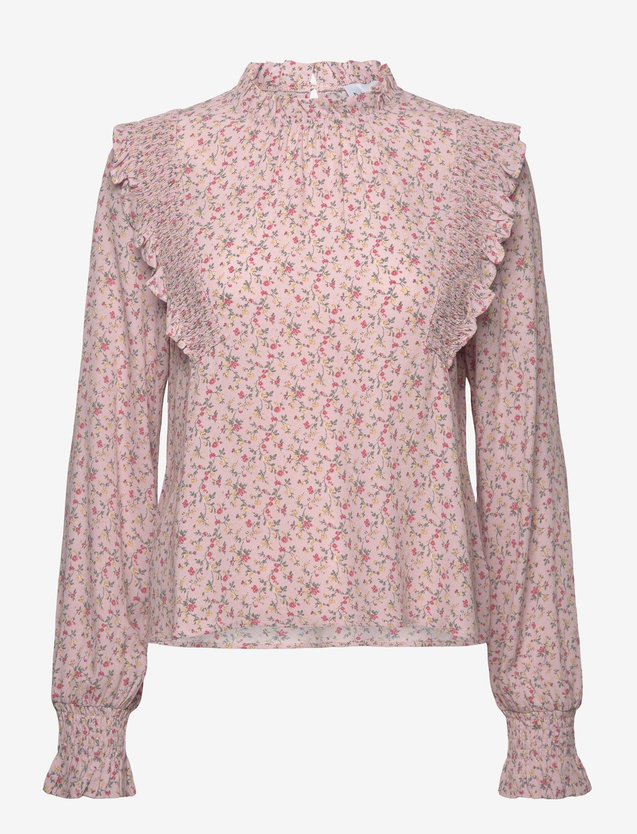 Noella - Ruth Blouse - langærmede bluser - terrena blush print - 0