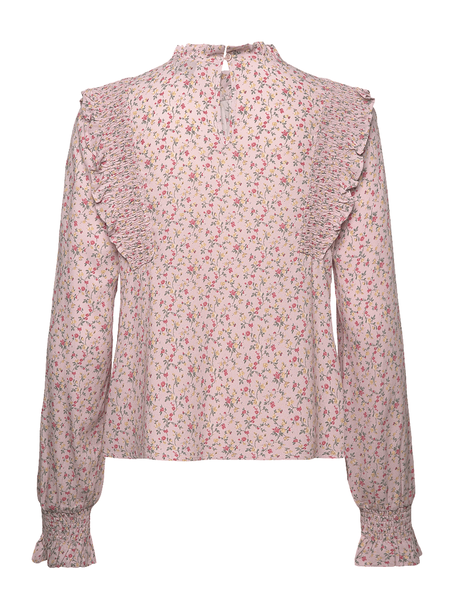 Noella - Ruth Blouse - langærmede bluser - terrena blush print - 1