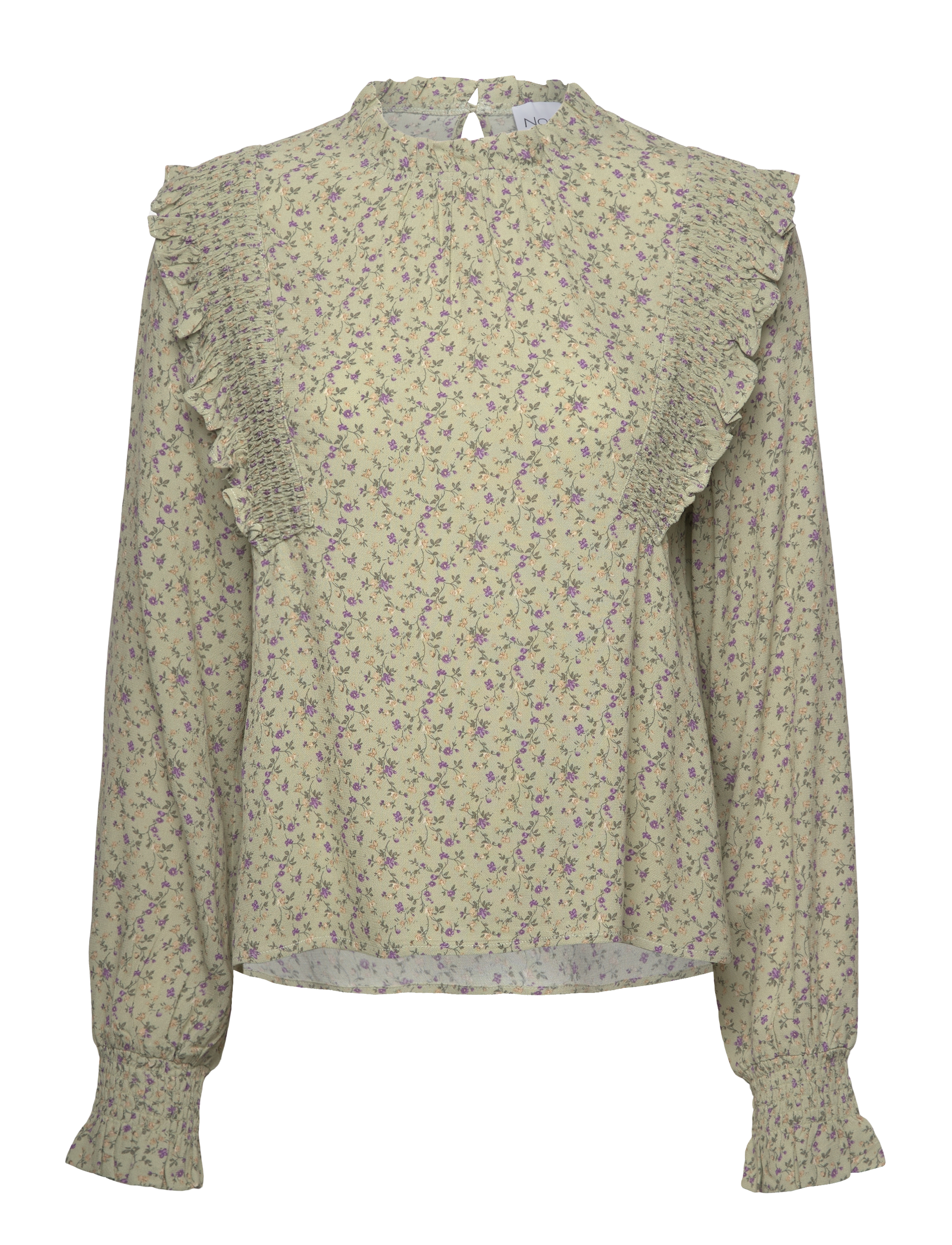 Noella Ruth Blouse, S, Blouses, Grün - Long-sleeved, Frauen