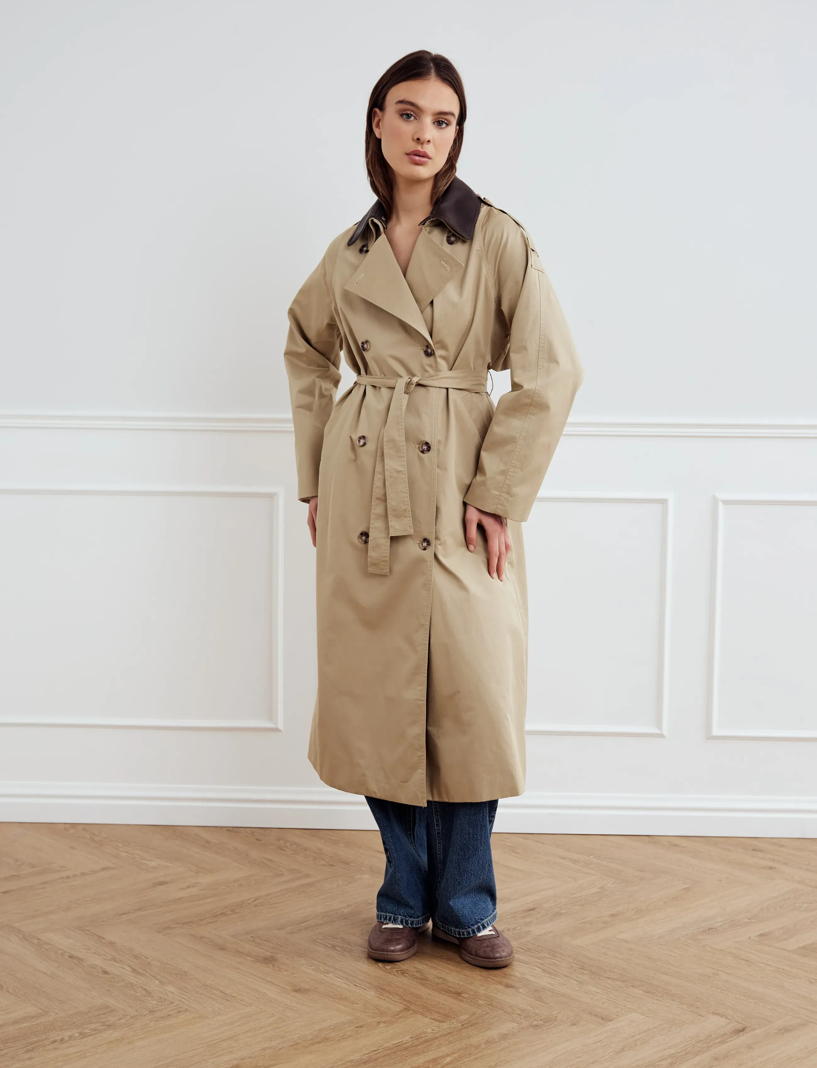 Noella Leone Coat, M, Coats, Beige - Trench Frauen