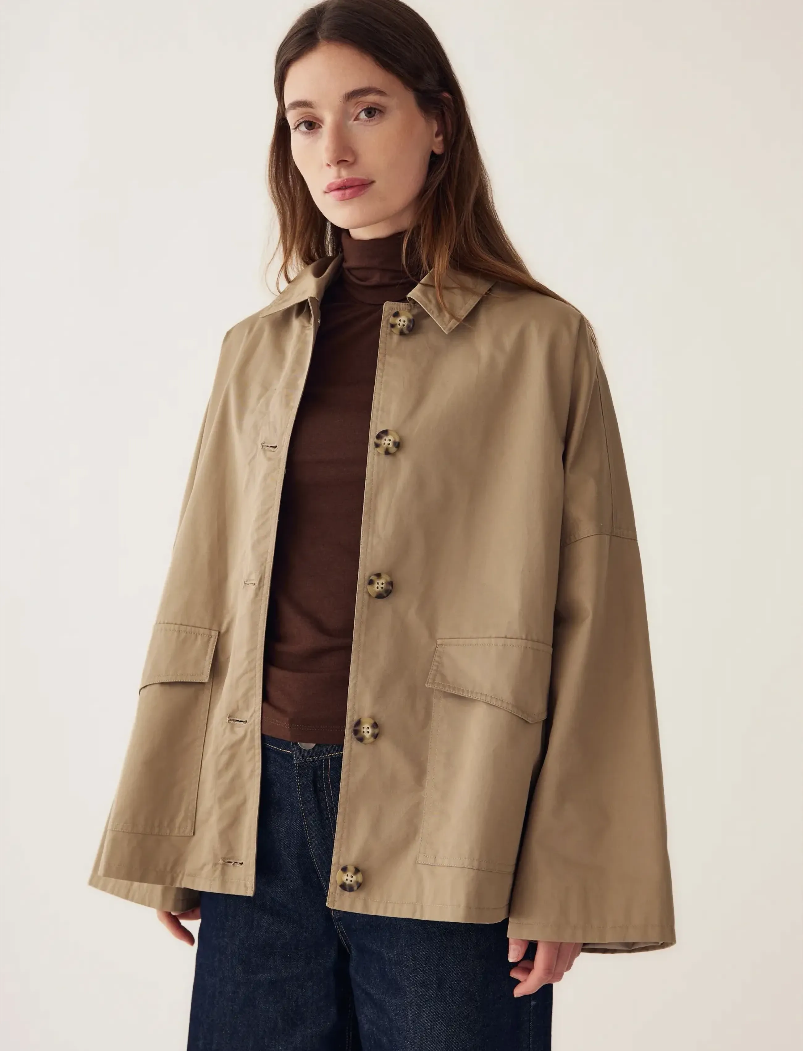 Noella - N-Margo Jacket - frühlingsjacken - grey sand - 3