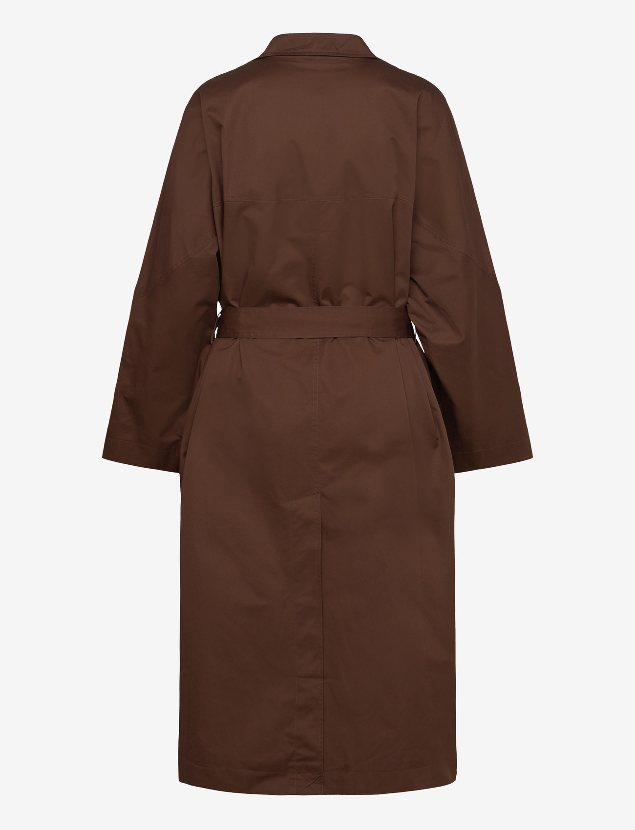 Noella - N-Makenzie Coat - vihmamantlid - chocolate - 3