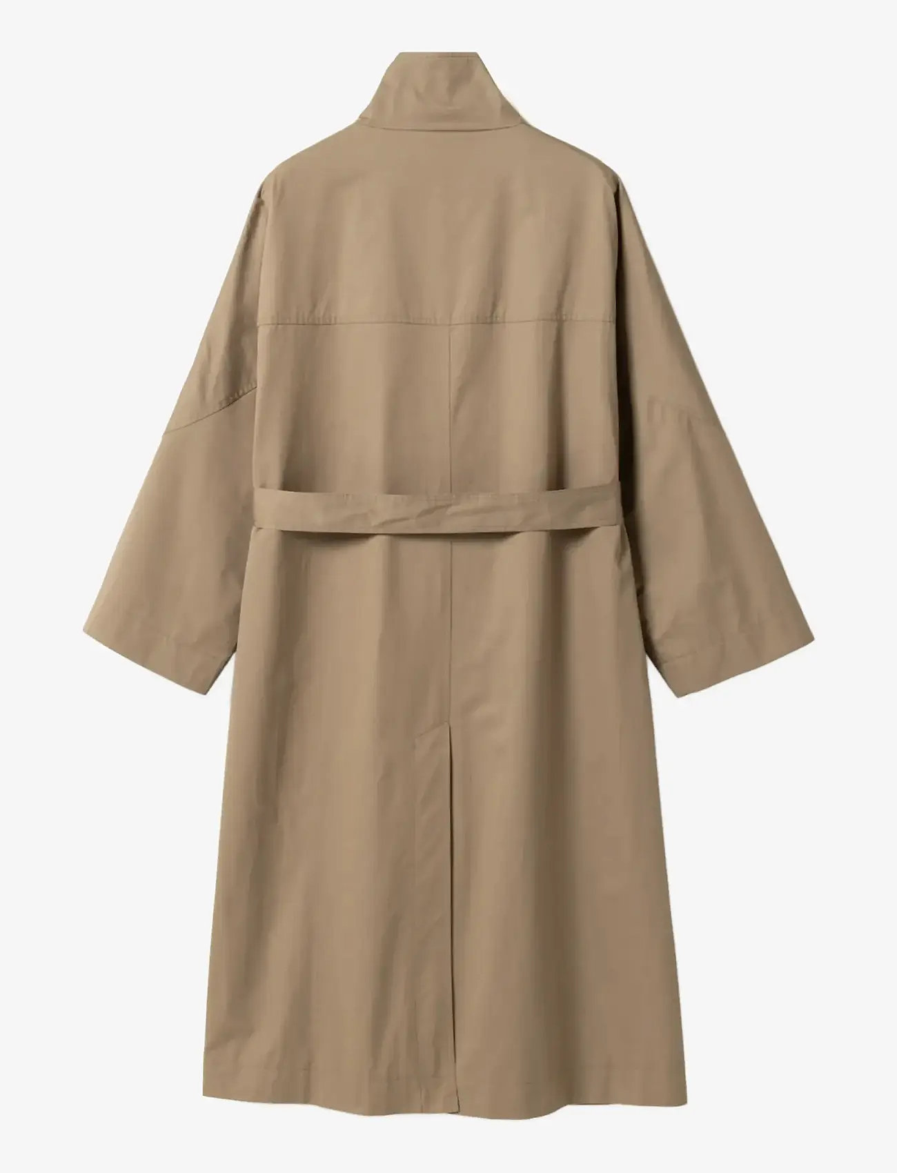 Noella - N-Makenzie Coat - trenchcoats - grey sand - 2