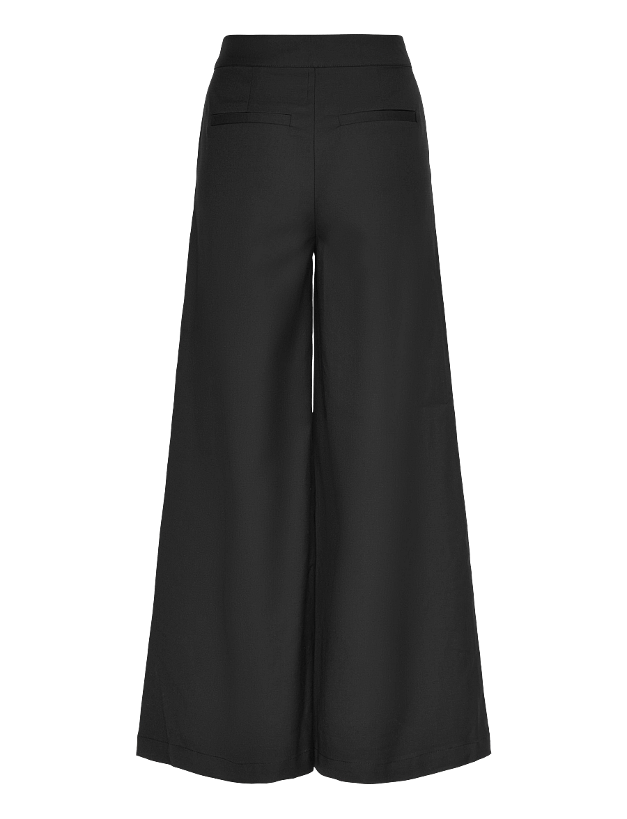 Noella - Kazia Pants - kostymbyxor - black - 2