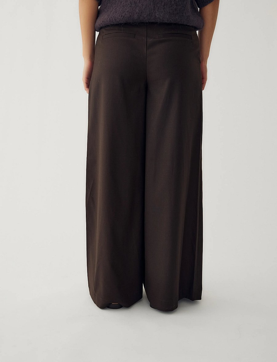 Noella - Kazia Pants - anzugshosen - chocolate - 3