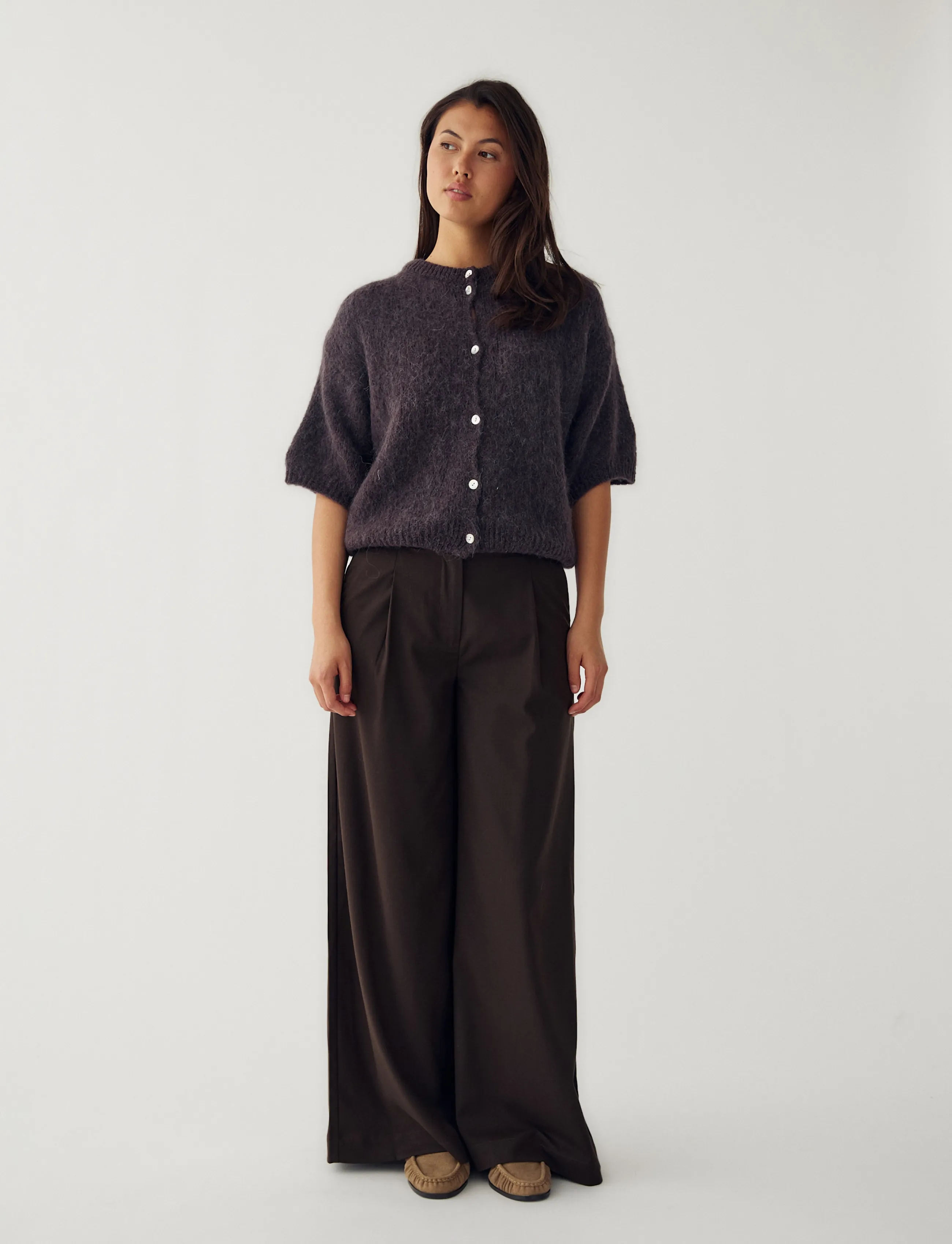 Noella - Kazia Pants - anzugshosen - chocolate - 5
