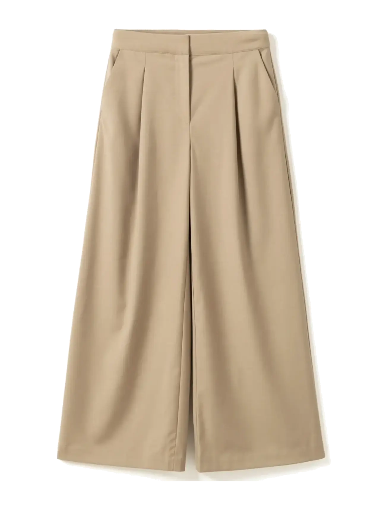 Noella Kazia Pants, S, Beige, Bukser > Brede Ben, Dame