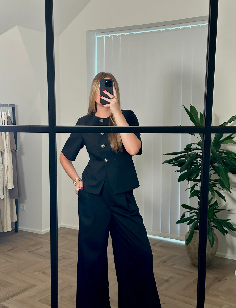 Noella - Kasundra Blazer - Ühes joones nööpidega bleiserid - black - 0