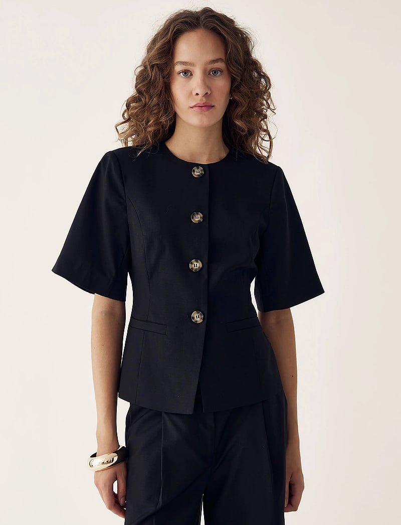 Noella - Kasundra Blazer - einreihige blazer - black - 0