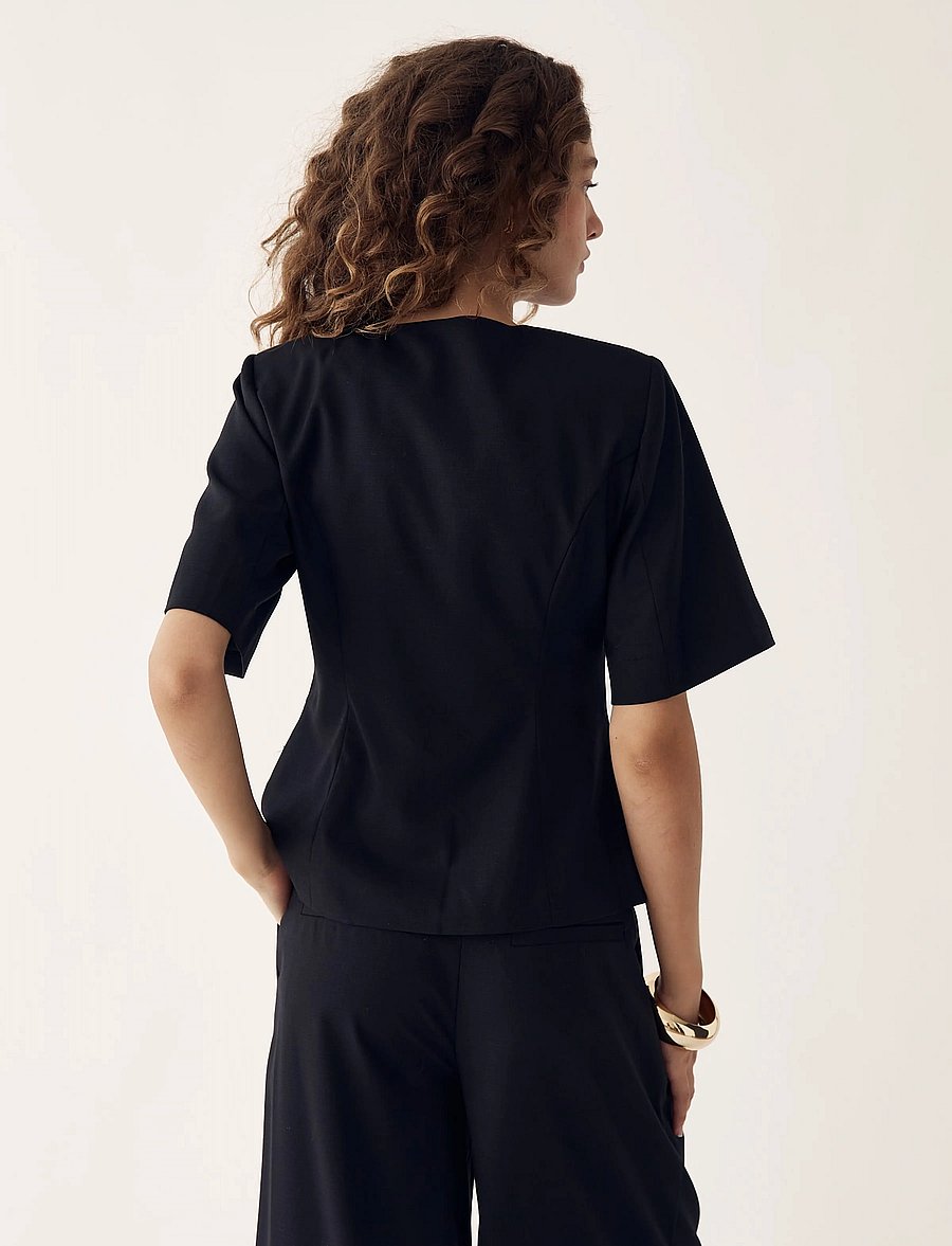 Noella - Kasundra Blazer - einreihige blazer - black - 3