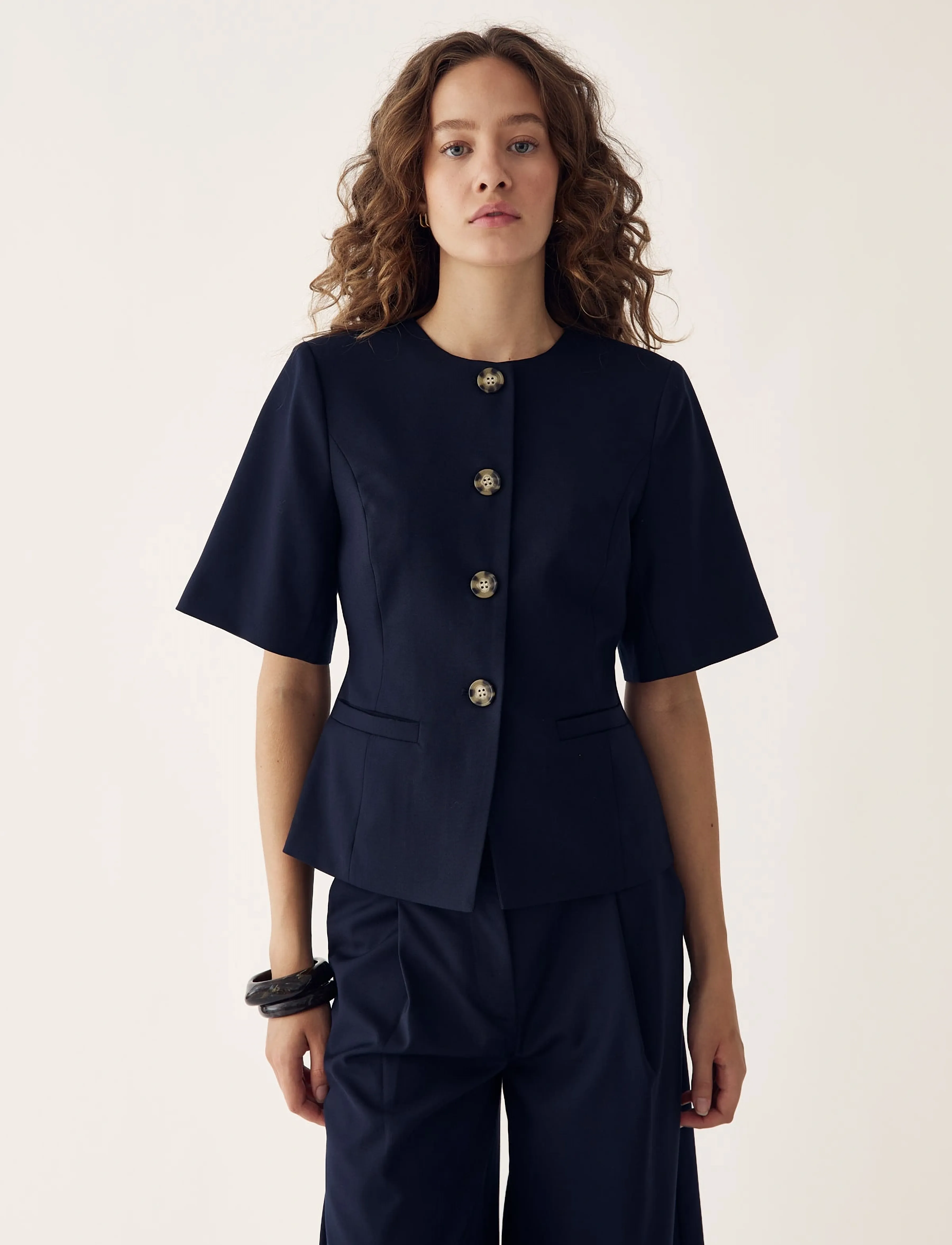 Noella Kasundra Blazer - Noella - NAVY / navy