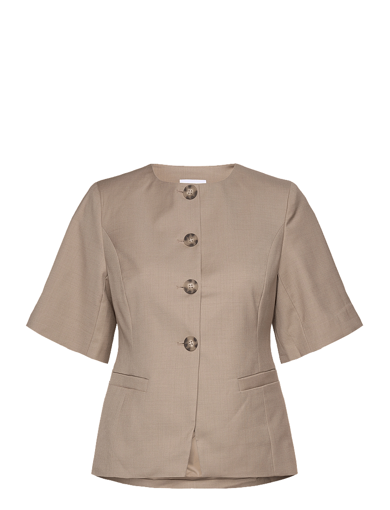 Noella - Kasundra Blazer - einreihige blazer - oyster - 1