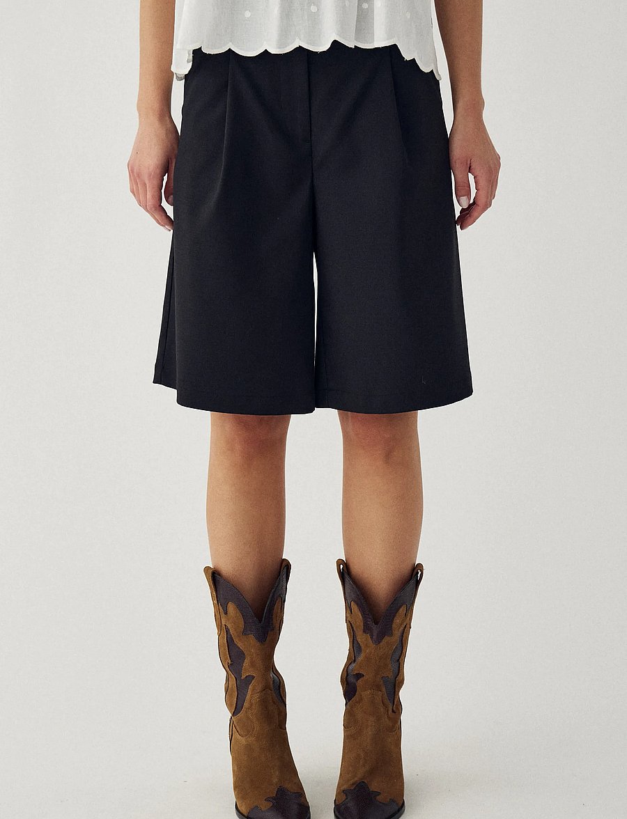 Noella - Kaziana Shorts - bermudas - black - 0