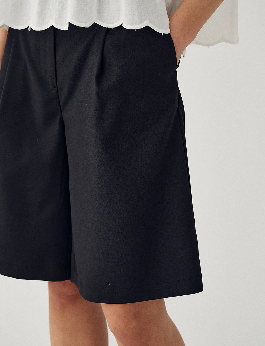 Noella - Kaziana Shorts - bermudas - black - 5