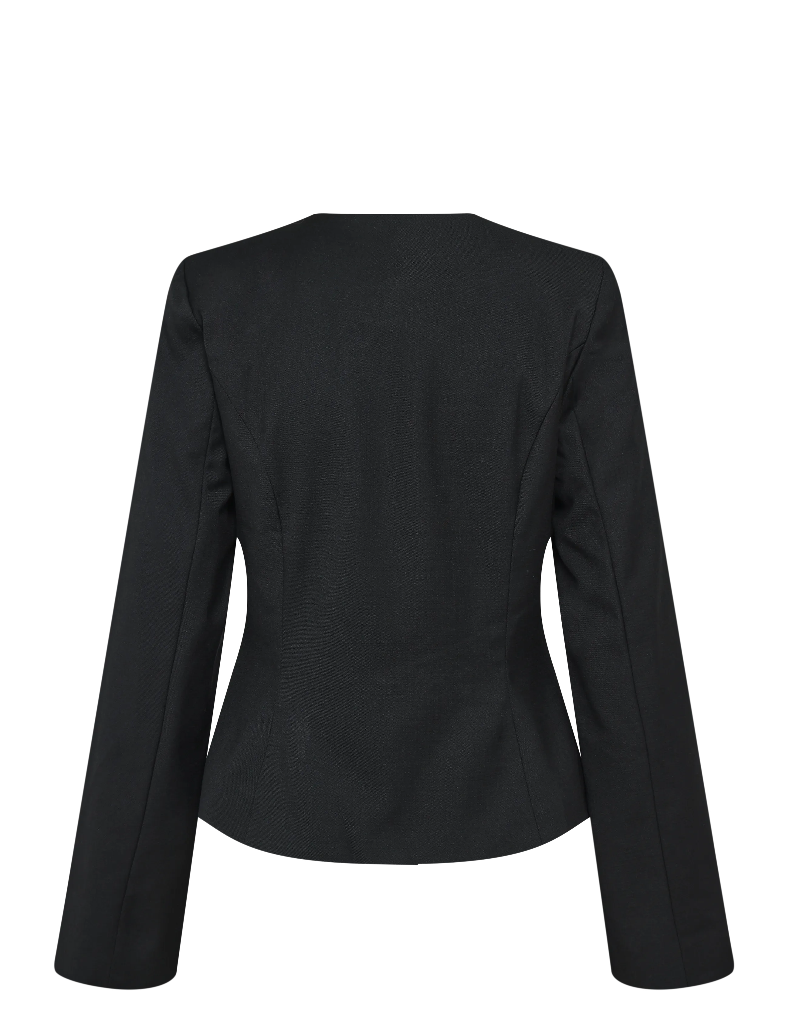 Noella - N-Kasaundra LS Blazer - enkeltradede blazere - black - 2