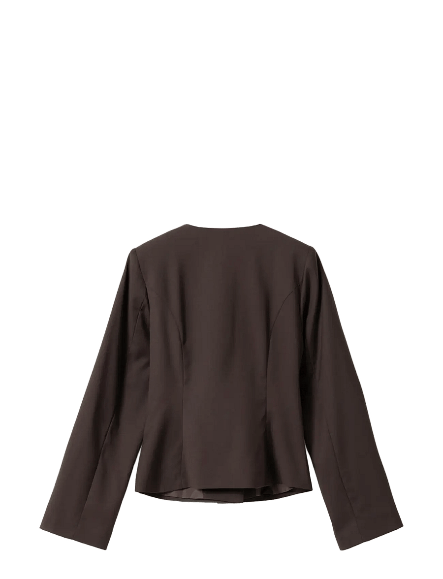 Noella - N-Kasaundra LS Blazer - chocolate - 1