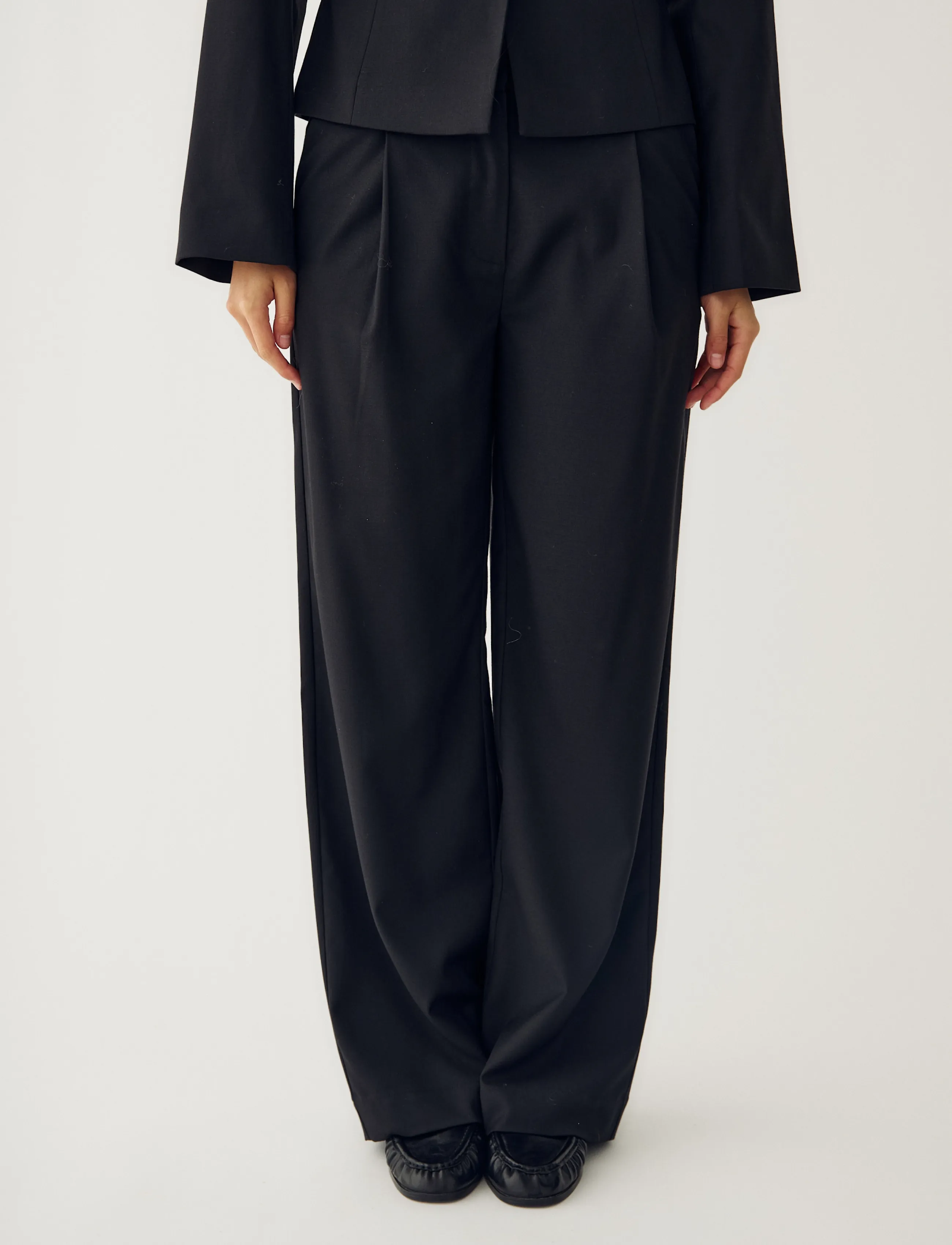 Noella N-Kazia S Pants - Kleidung - BLACK / black