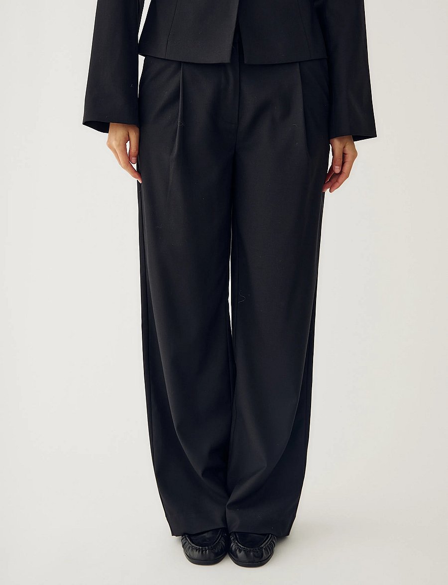 Noella - N-Kazia S Pants - anzugshosen - black - 0