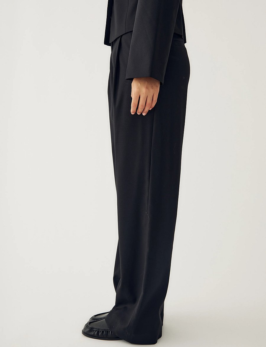 Noella - N-Kazia S Pants - anzugshosen - black - 4