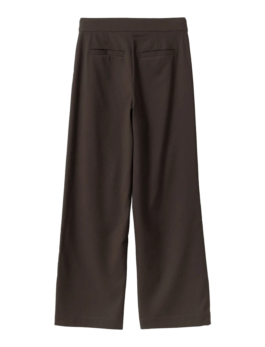 Noella - N-Kazia S Pants - kostymbyxor - chocolate - 2