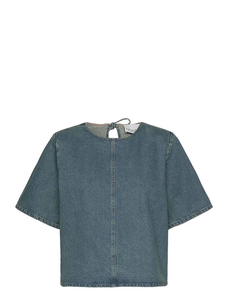 Noella - Kameko Blouse - t-shirts - vintage blue wash - 1