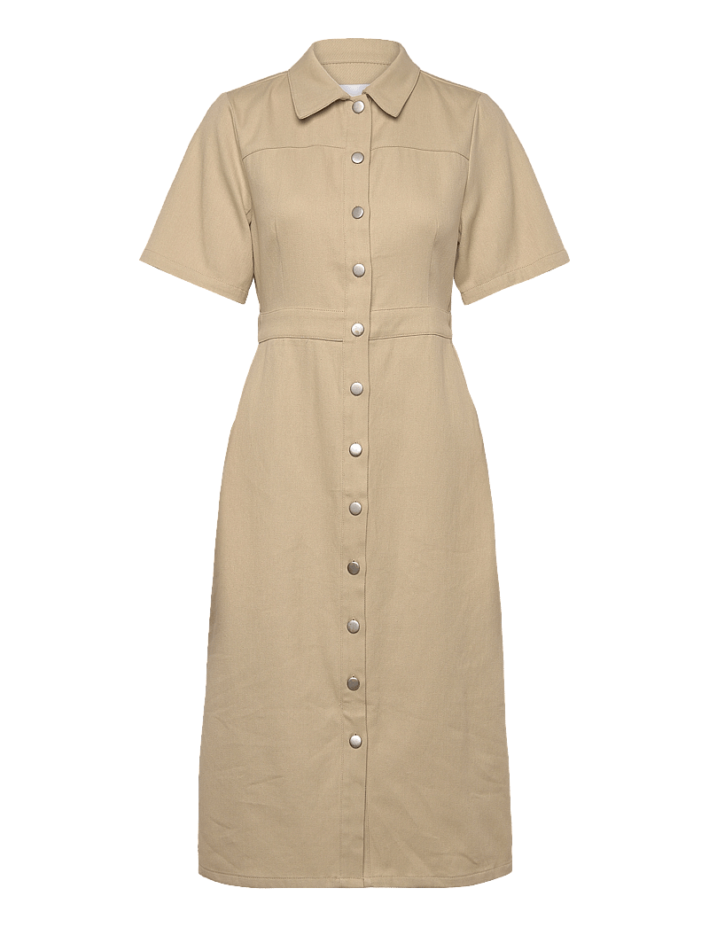 Noella - Benita Long Dress - hemdkleider - oyster - 1