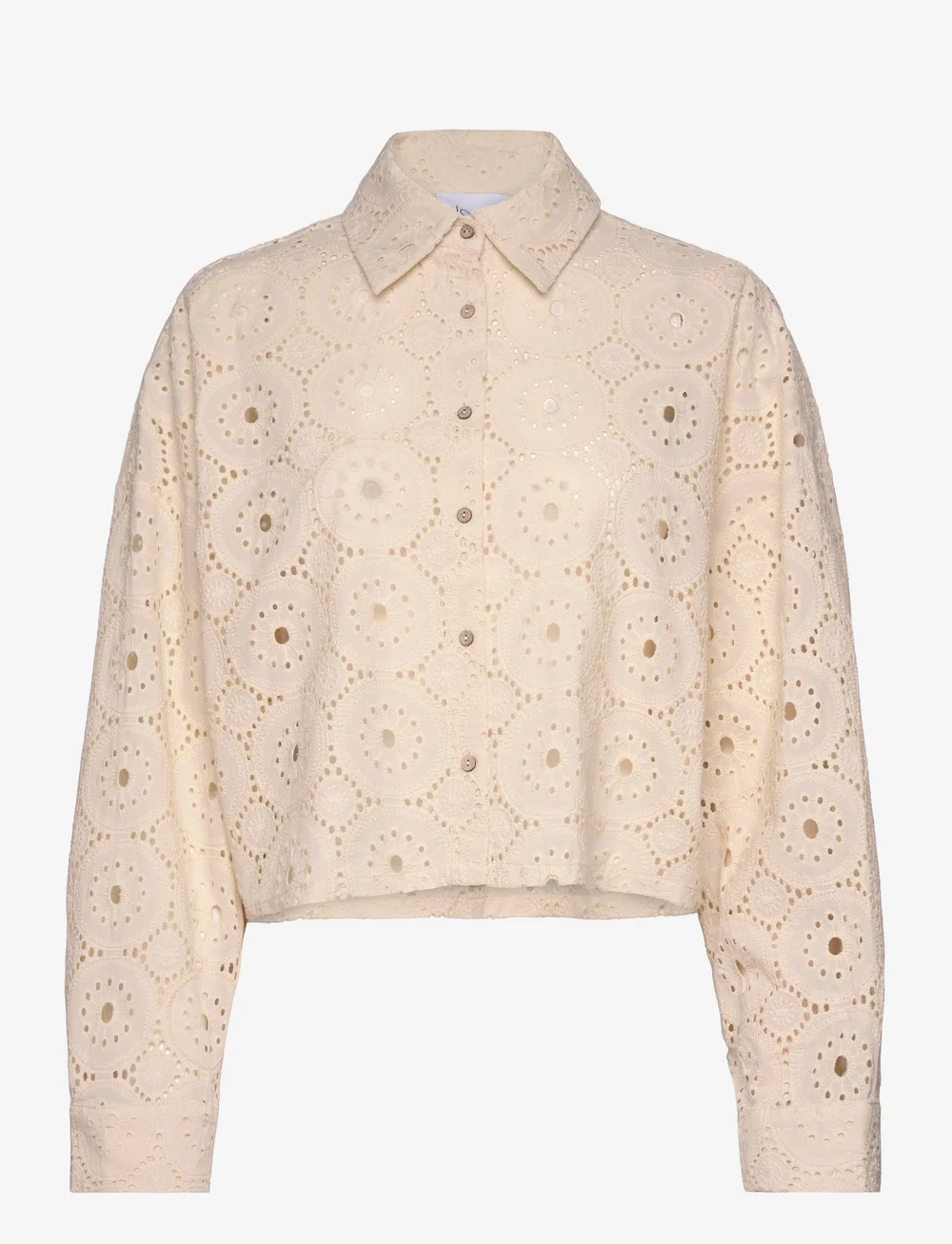 Noella - Julie Shirt - langärmlige hemden - ivory - 1