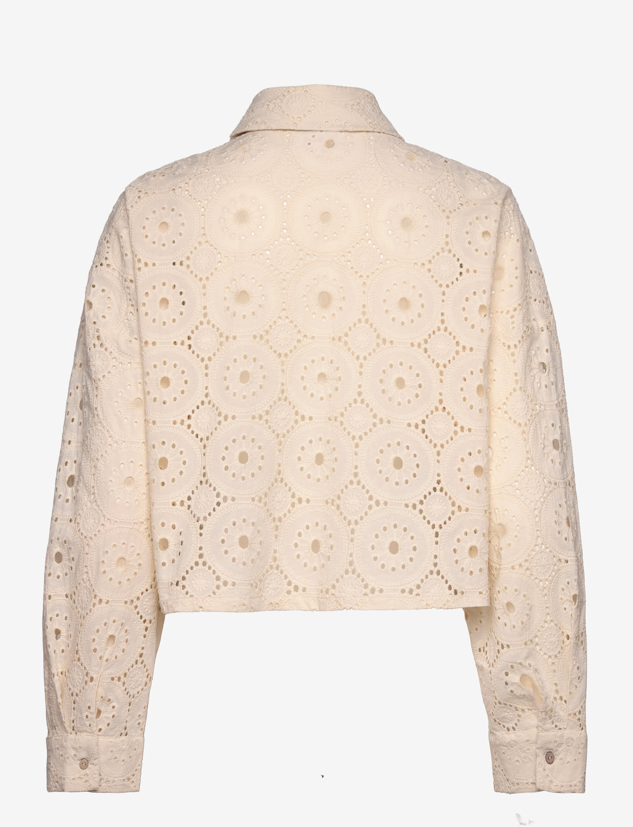 Noella - Julie Shirt - langærmede skjorter - ivory - 2