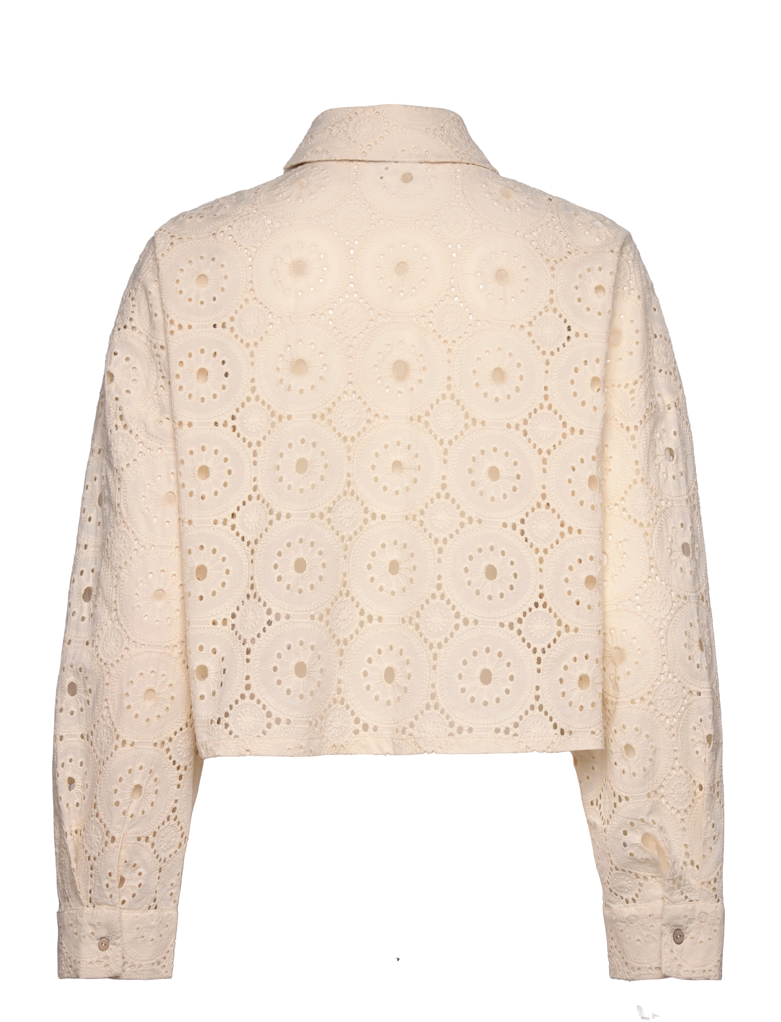Noella - Julie Shirt - langærmede skjorter - ivory - 2