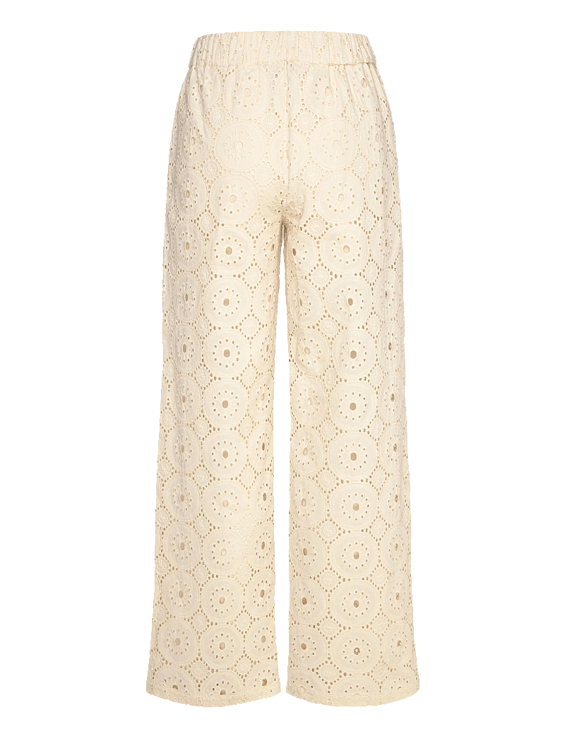 Noella - Shelly Pants - wide leg trousers - ivory - 1