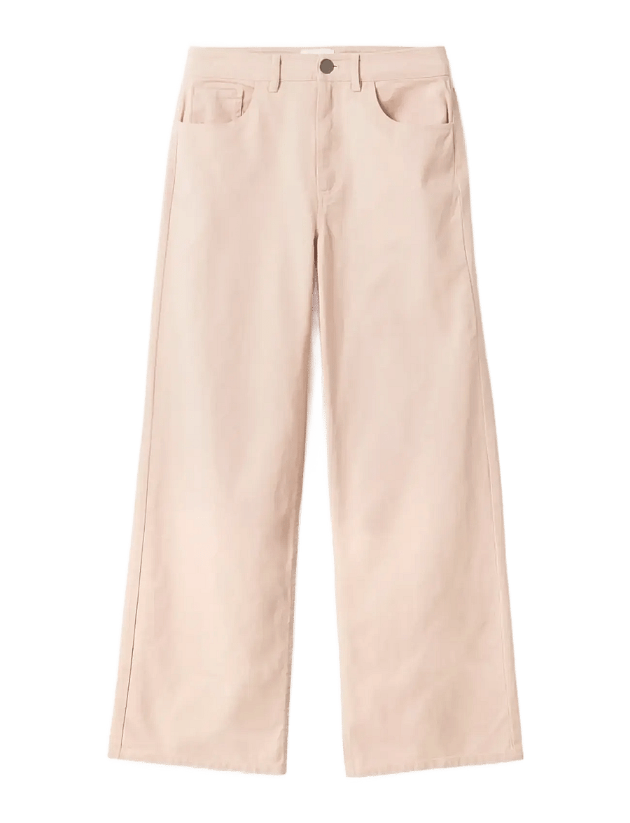 Noella - Katy Jeans - wide leg jeans - washed pink - 1