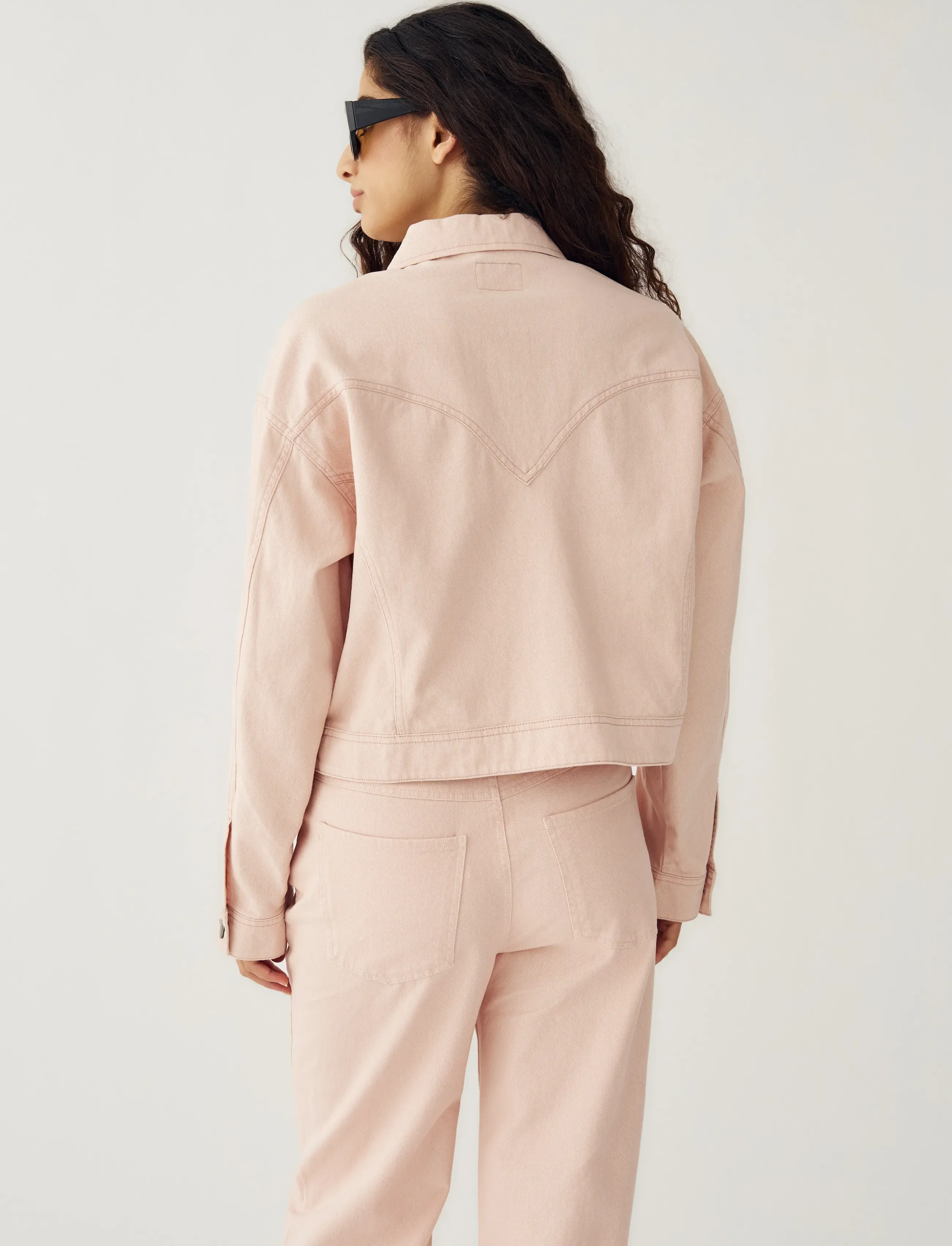 Noella - Katy Jeans - hosen mit weitem bein - washed pink - 5