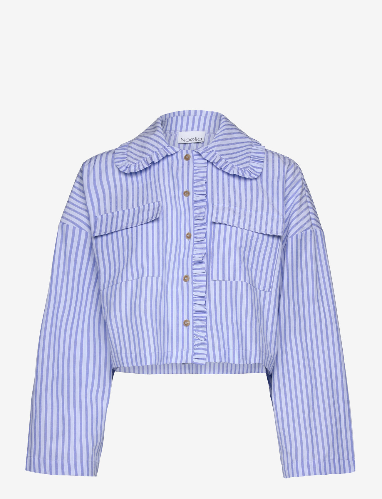 Noella - Kendyll Shirt - langärmlige hemden - blue stripe - 0