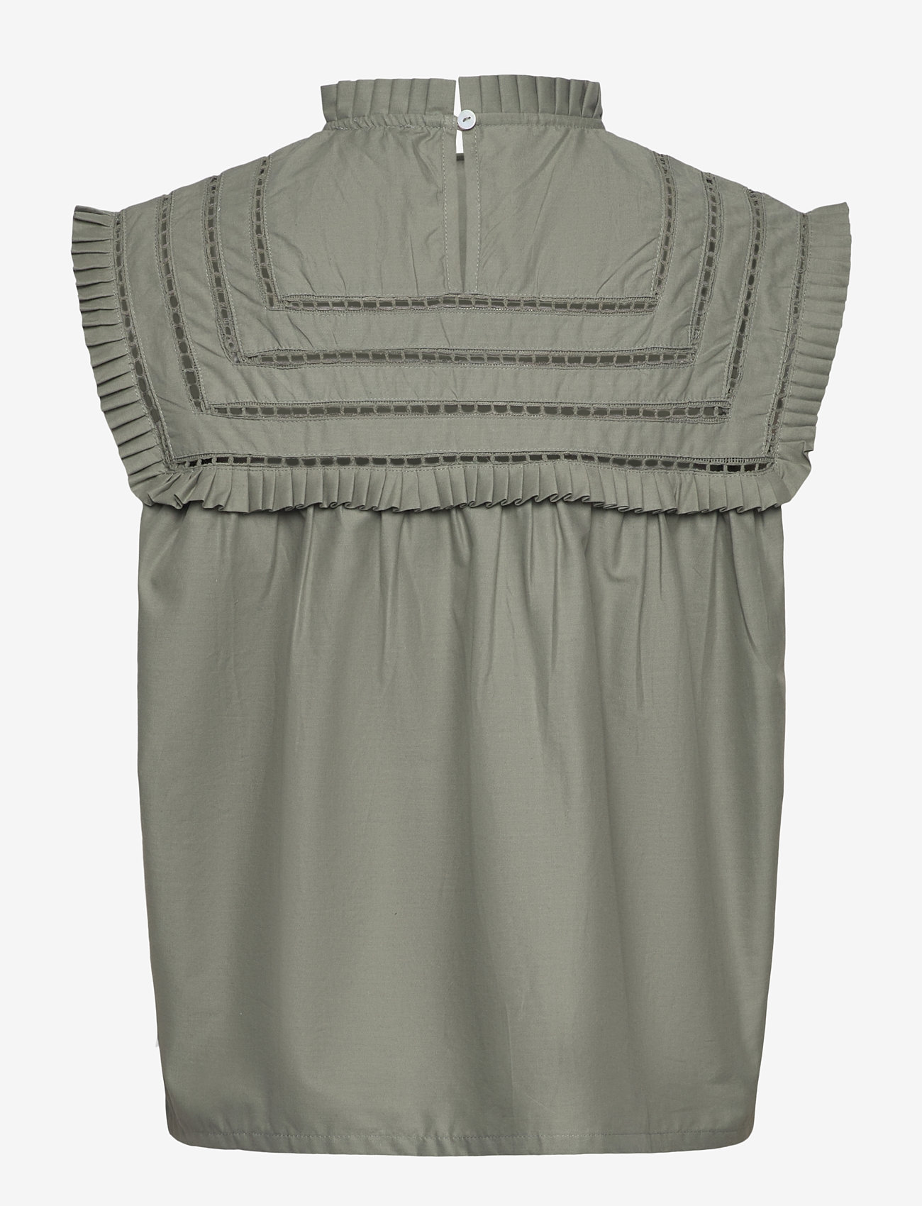Noella - Kama Blouse - Ärmlösa blusar - sage green - 1