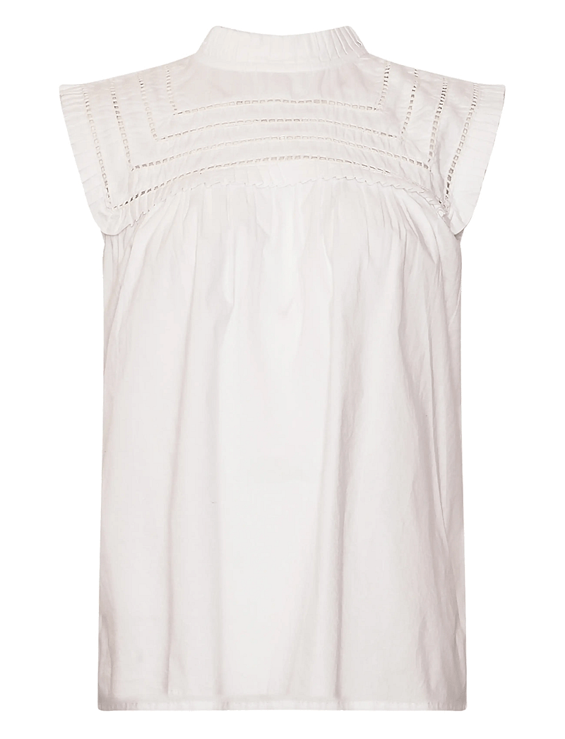 Noella - Kama Blouse - Ärmellose blusen - white - 1