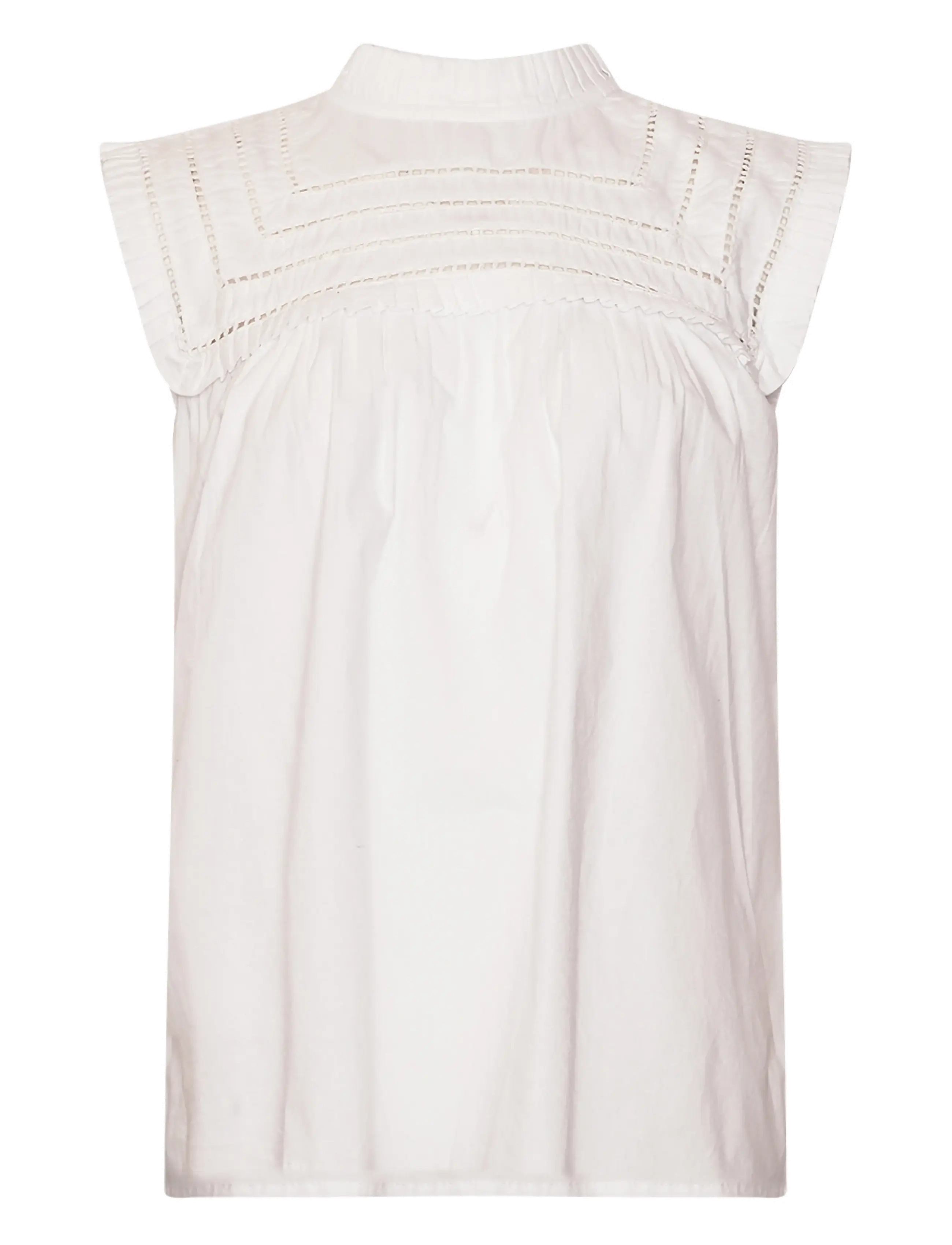 Noella Kama Blouse - Bluser - WHITE / white