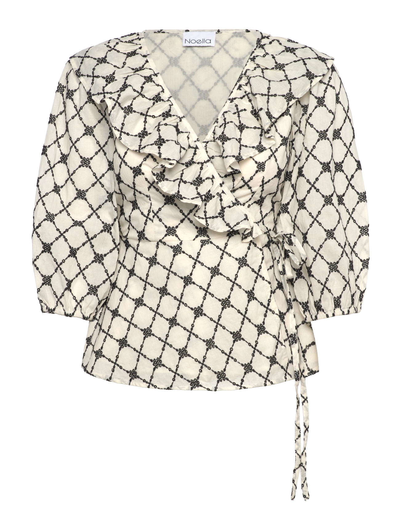 NOELLA Kolina Bluse Weiß - L - Damen