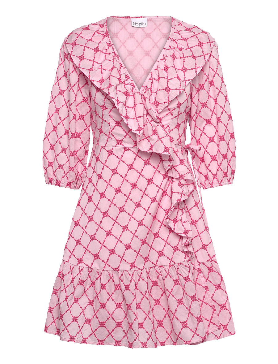 Noella - Kayann Dress - robes d'été - pink lemonade combo - 1