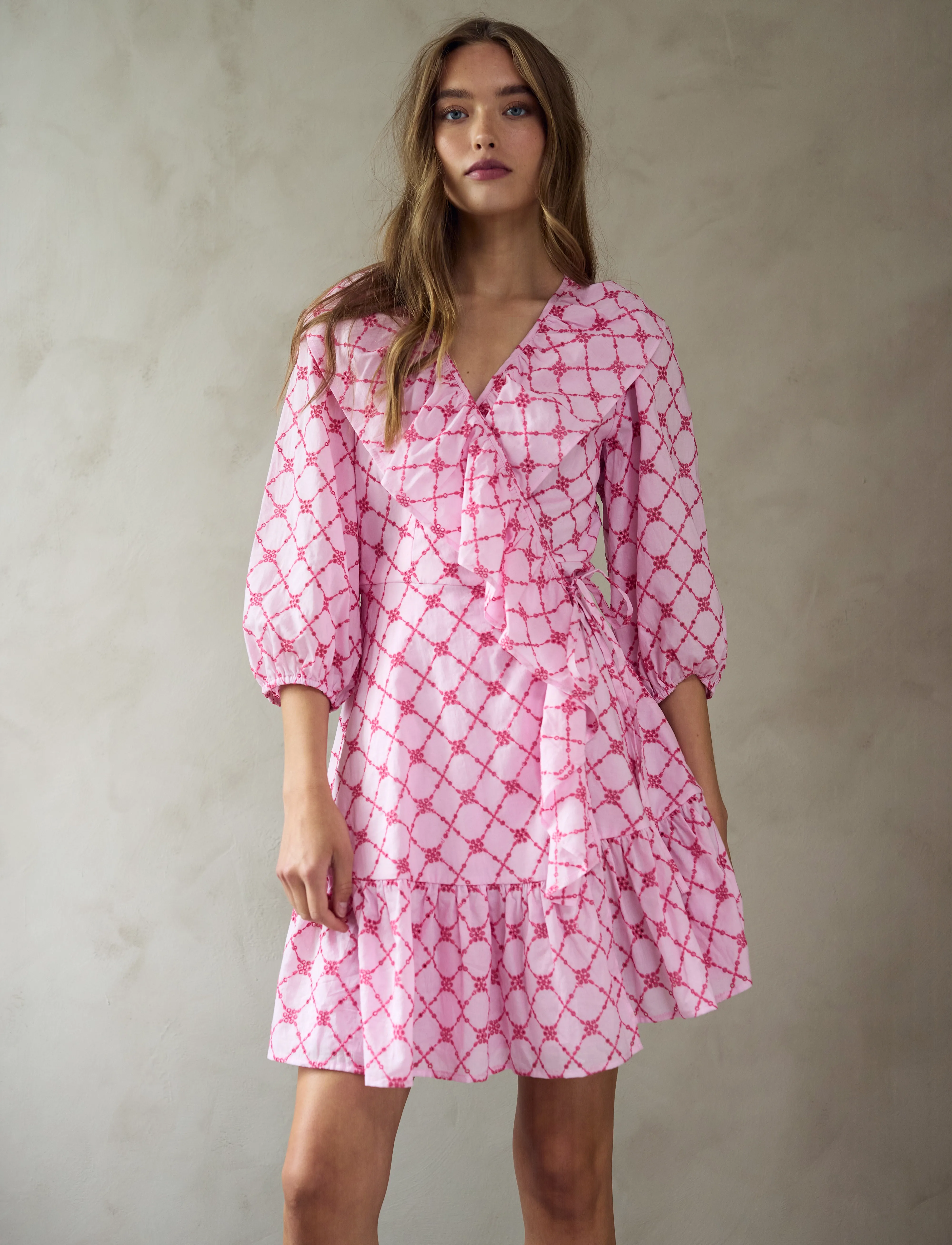 Noella Kayann Dress, XS, Pink, Kjoler > Kort Kjole, Dame