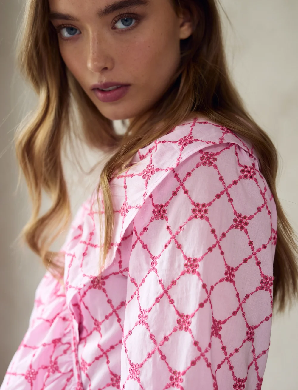 Noella - Kayann Dress - sommerkleider - pink lemonade combo - 4