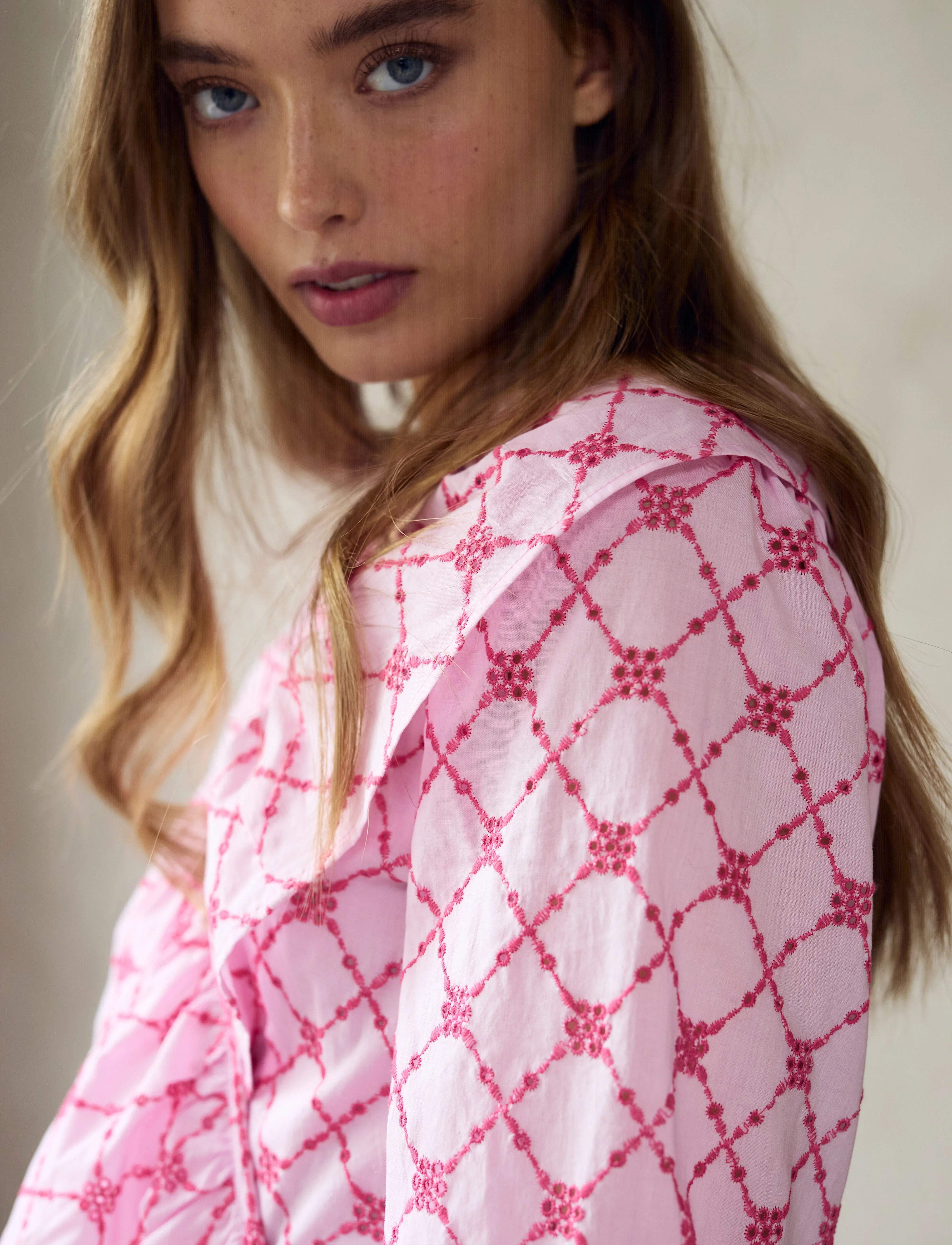 Noella - Kayann Dress - summer dresses - pink lemonade combo - 4