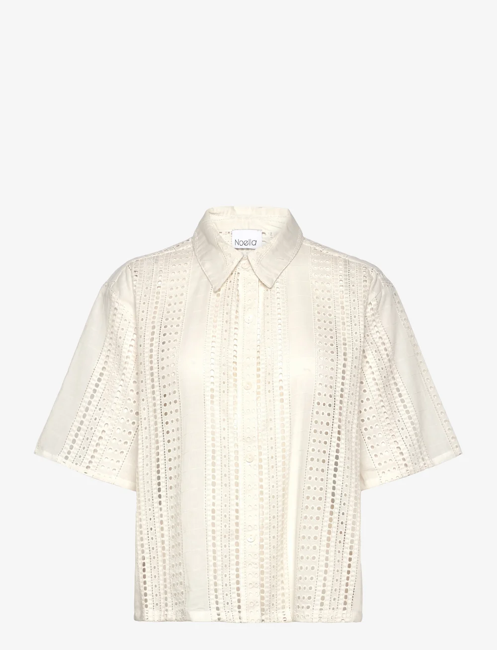 Noella - Kealy Shirt - short-sleeved shirts - white - 1