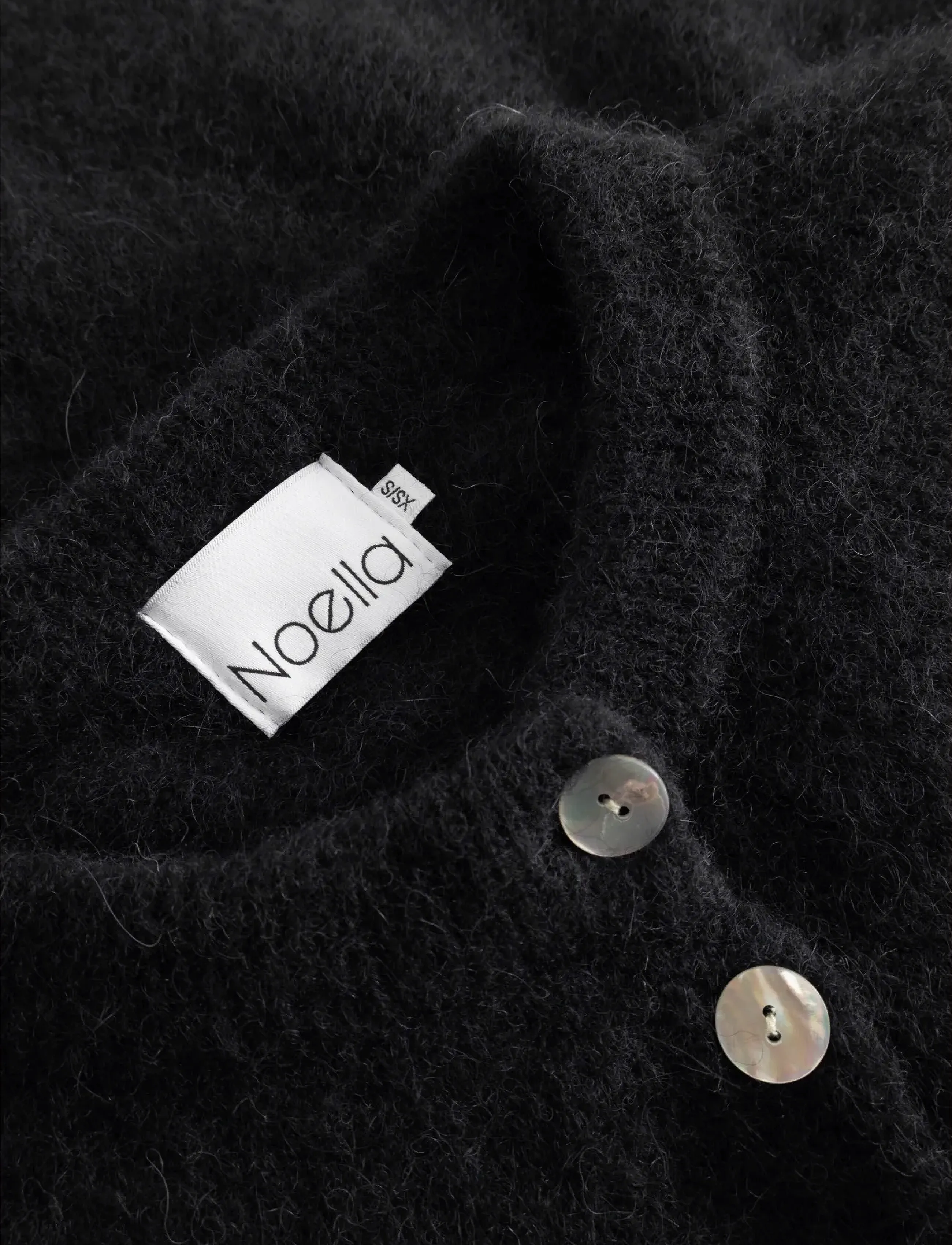 Noella - Kae Knit Cardigan - strickjacken - black - 3