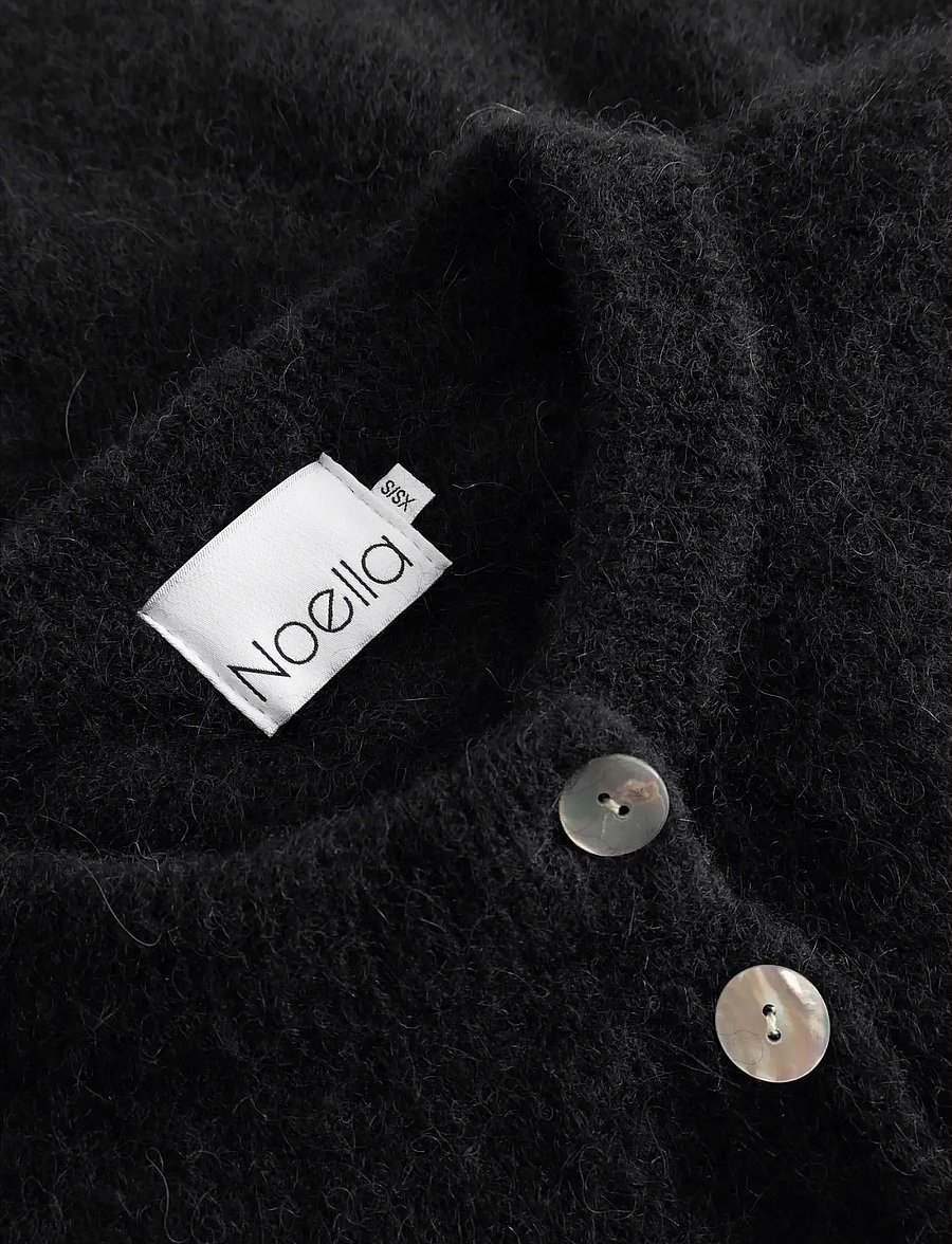 Noella - Kae Knit Cardigan - strickjacken - black - 3